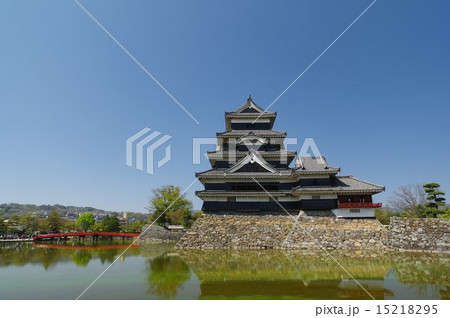 信州 春の国宝松本城 信州 春の国宝松本城 15218295