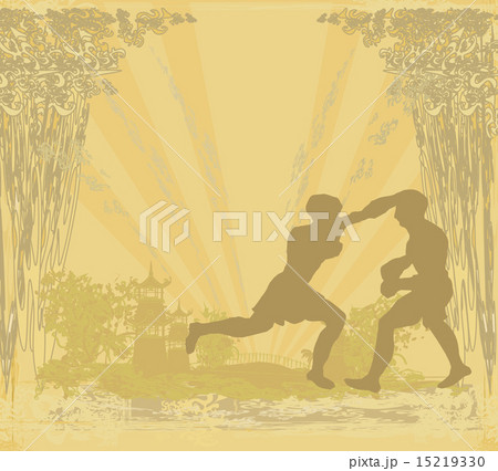 Muay Thai (from Thailand) - Kickboxing, grung 15219330