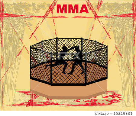 MMA Competitions, Grunge poster 15219331