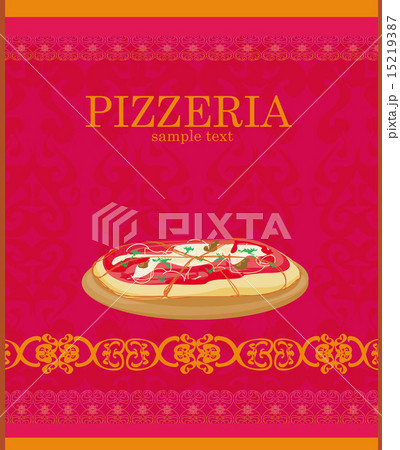 Pizza Menu Template card 15219387