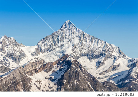 Snow Mountain Range at Alps Region, Switzerland 15219682