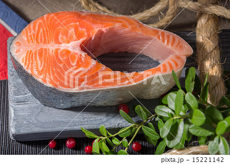 Norwegian Trout - Red fish, lingonberry Norwegian Trout - Red fish, lingonberry 15221142
