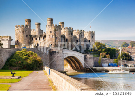 Conwy Castle in Wales, United Kingdom 15221849