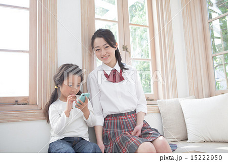 female high-school student female high-school student 15222950