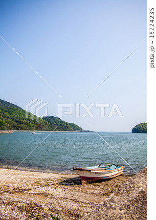 笠岡カブトガニ博物館近くの海 15224235