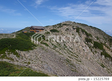 赤石岳山頂部 15225769