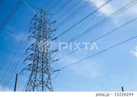 High voltage towers. 15226244