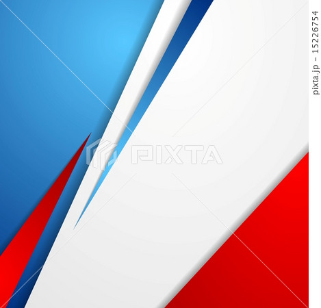 Modern bright abstract background. French colors 15226754