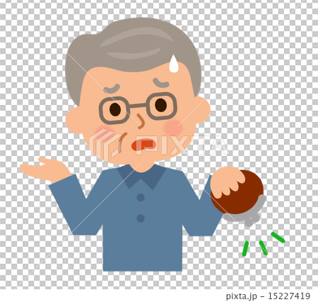 Grandpa with your wallet 15227419