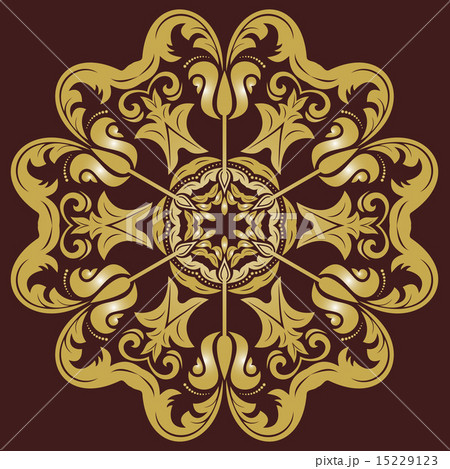 Floral  Pattern. Orient Abstract Background 15229123