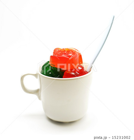 colorful gelatin or jelly dessert colorful gelatin or jelly dessert 15231002