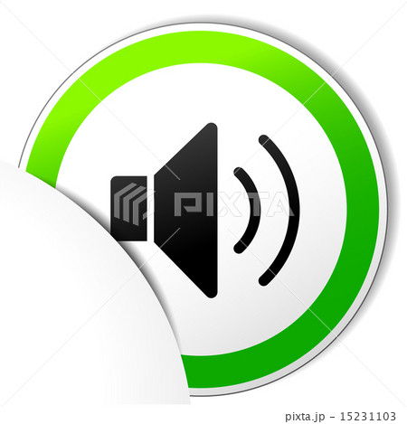 Vector sound paper icon Vector sound paper icon 15231103
