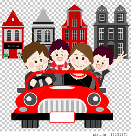 Family trip, overseas travel, travel, drive, going out, cars, 15231371