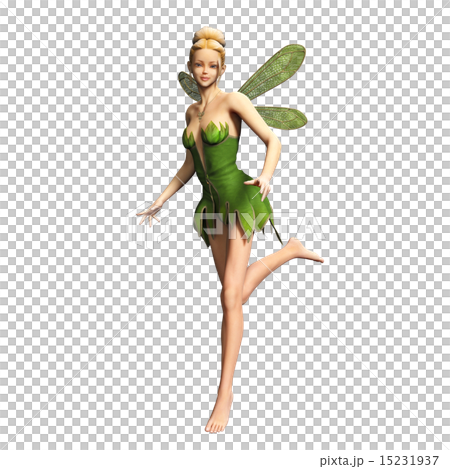 Fairy 3DCG illustration material to pose Fairy 3DCG illustration material to pose 15231937