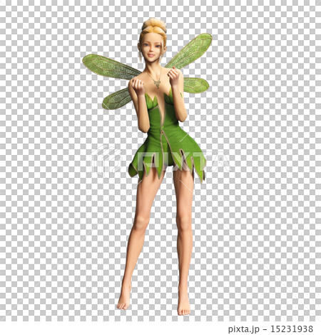 Fairy 3DCG illustration material to pose 15231938