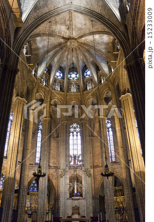 Barcelona cathedral interior, Barcelona, Spain Barcelona cathedral interior, Barcelona, Spain 15233009