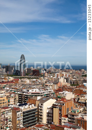 Aerial view of Barcelona Aerial view of Barcelona 15233045