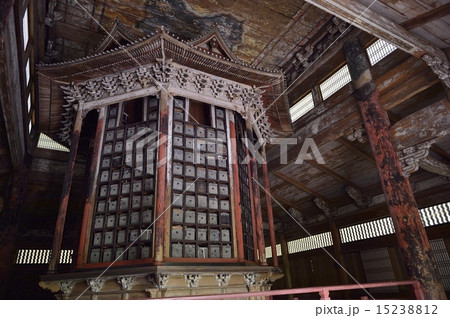 三井寺 一切経蔵 八角輪蔵 15238812