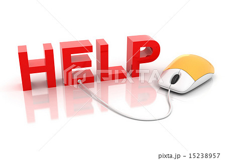 Online helpのイラスト素材 [15238957] - PIXTA