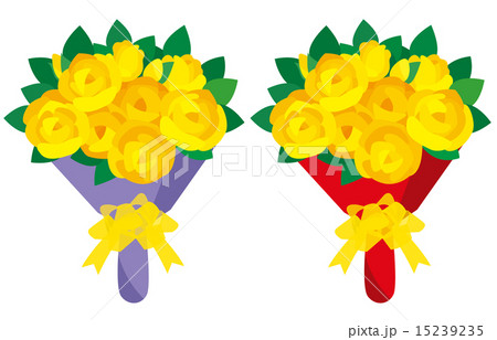 花束　バラ 15239235