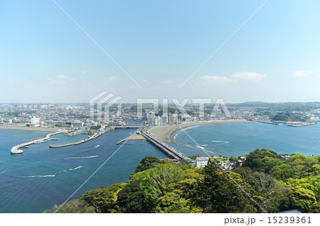 江ノ島と橋 15239361