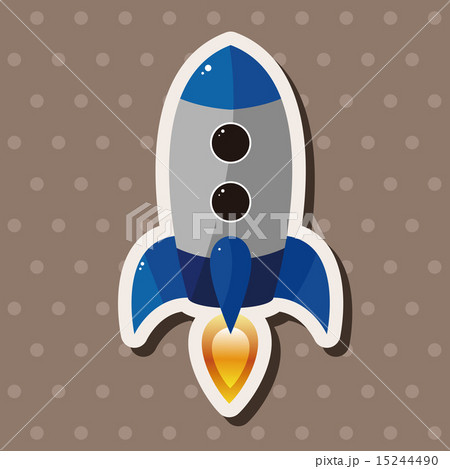 ロケット イラスト 挿絵のイラスト素材