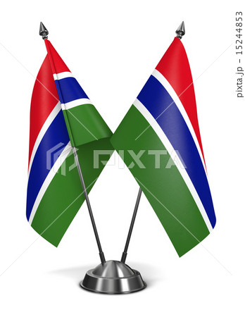 Gambia - Miniature Flags. 15244853