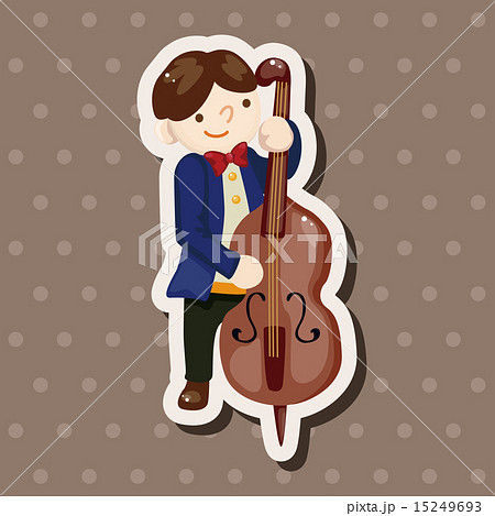音楽 ミュージカル ミュージシャンのイラスト素材