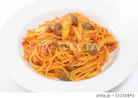 おいしいトマトソースのツナしめじパスタ 15250843