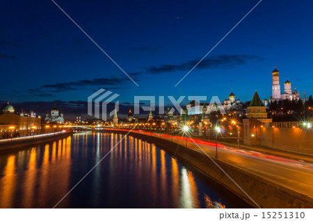 モスクワの夜景1 モスクワの夜景1 15251310