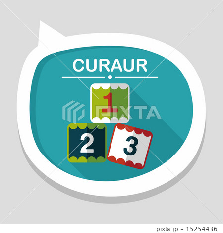 123 blocks flat icon with long shadow,eps10 123 blocks flat icon with long shadow,eps10 15254436