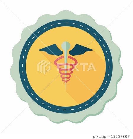 medical flat icon with long shadow medical flat icon with long shadow 15257307