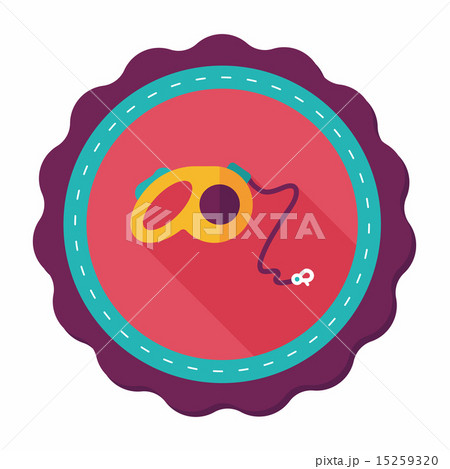 Pet dog lead flat icon with long shadow,eps10 Pet dog lead flat icon with long shadow,eps10 15259320