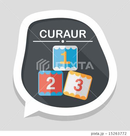 123 blocks flat icon with long shadow,eps10 123 blocks flat icon with long shadow,eps10 15263772
