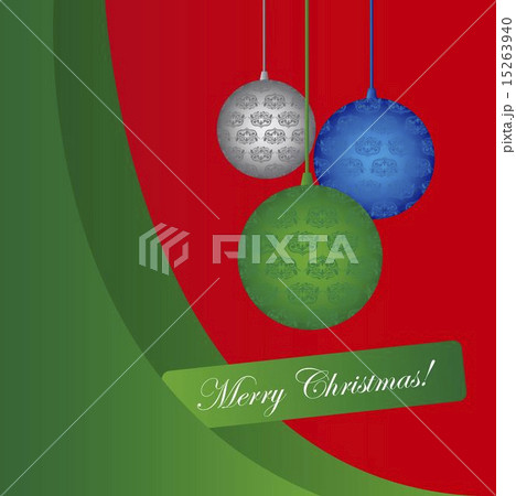 colorful christmas balls background with waves vector colorful christmas balls background with waves vector 15263940