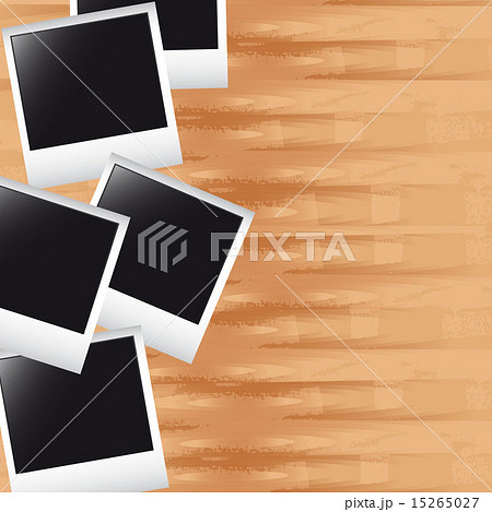 photos over wooden with space for copy background vector photos over wooden with space for copy background vector 15265027