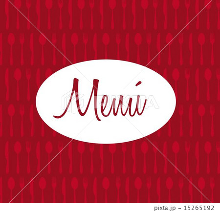 red menu with cutlery background vector illustration red menu with cutlery background vector illustration 15265192