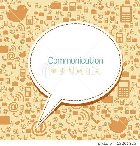 communication icons with balloon text vintage vector illustratio communication icons with balloon text vintage vector illustratio 15265825