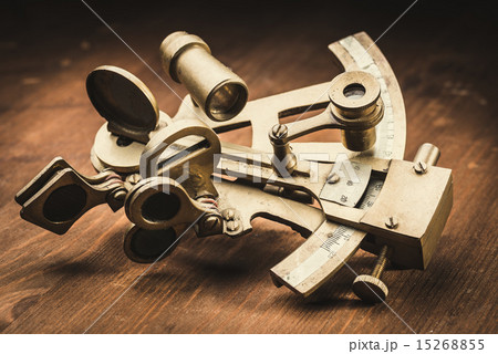 old bronze sextant 15268855