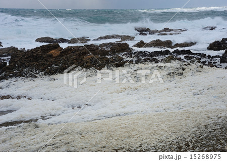 波の華の写真素材