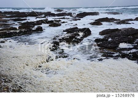 波の華の写真素材