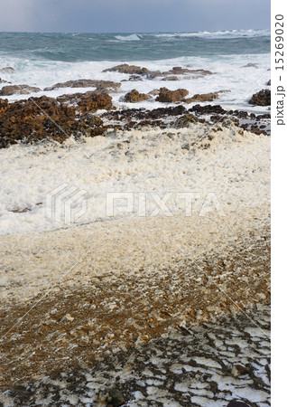 波の華の写真素材