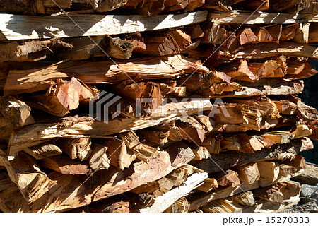 Firewood stack Firewood stack 15270333