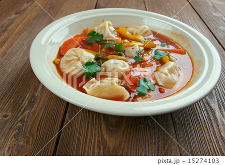 Tortellini Minestrone Soup 15274103