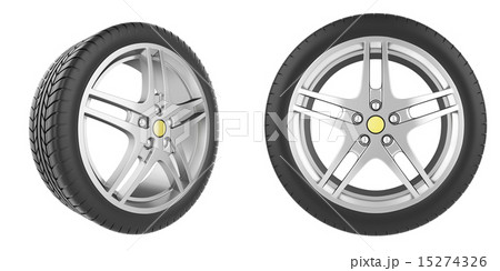 Set of car wheels Set of car wheels 15274326