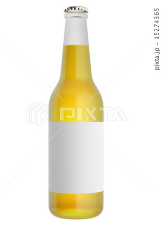 Full beer bottles with blank label. Full beer bottles with blank label. 15274365