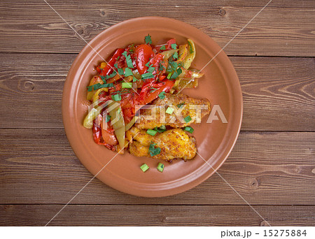 Filetto di rombo con verdurine 15275884