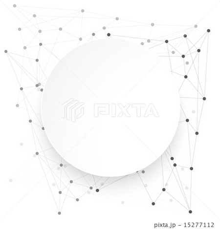 Vector network background abstract polygon triangle.  15277112