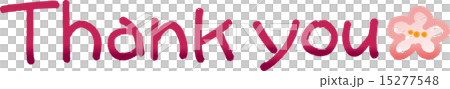 Thank you (文字素材) 15277548
