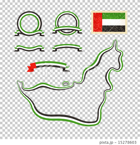 Colors of United Arab Emirates Colors of United Arab Emirates 15278603